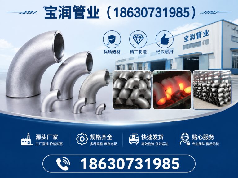 肃宁县弯头厂家展示图